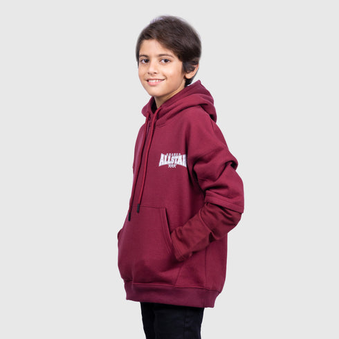 ALL STAR PRINTED PULLOVER HOODIE