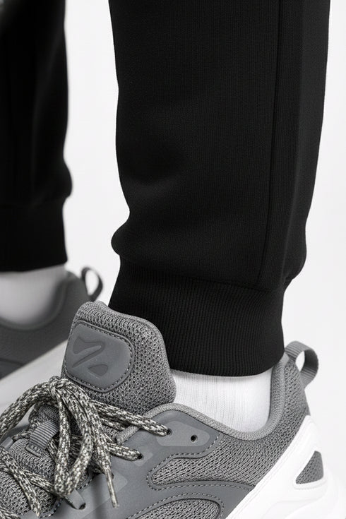 Essential Black Joggers