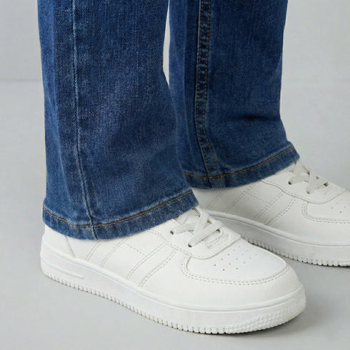 Dark Blue Straight Fit Jeans