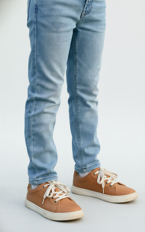 Classic Light Wash Jeans
