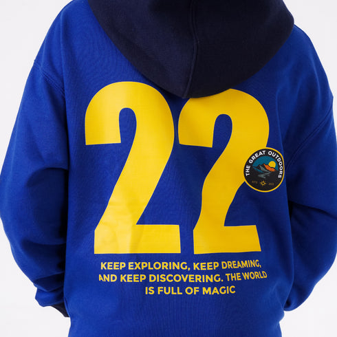 EXPLORE PRINTED PULLOVER HOODIE