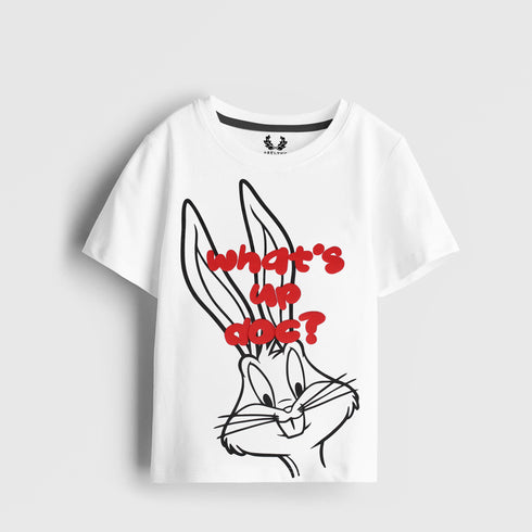 Bugs Bunny White Graphic T-Shirt