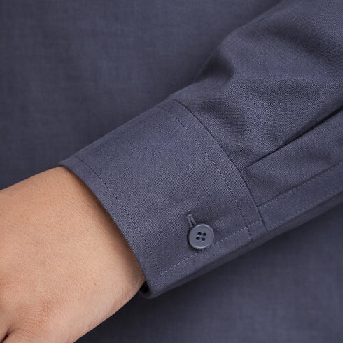 3pc Grey Kameez Shalwar Suit