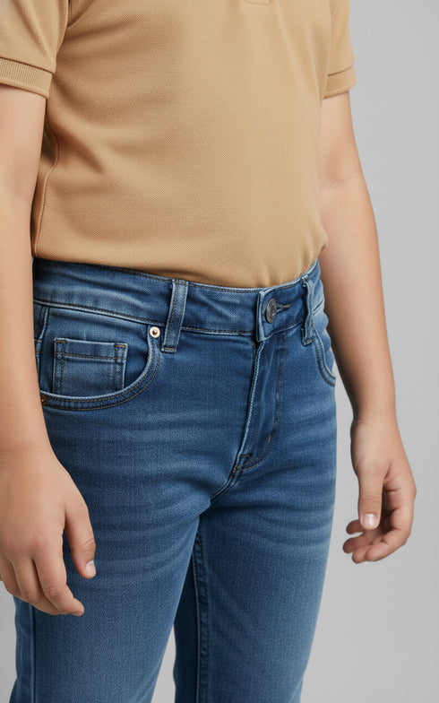 Essential Mid Blue Jeans