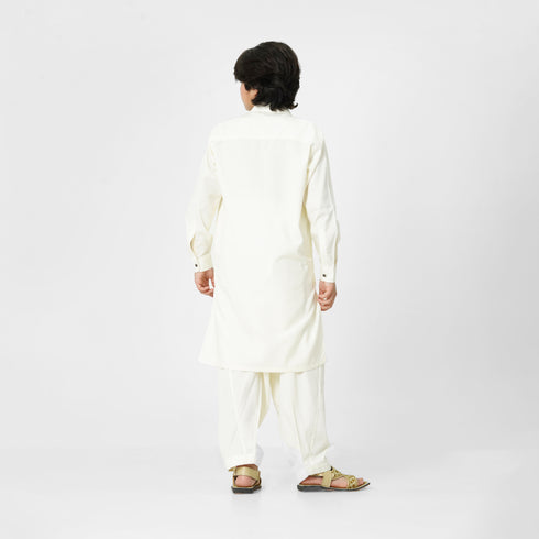 Off White Wash n Wear Suit