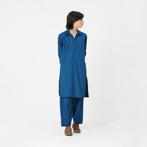 Teal Wash n Wear Suit