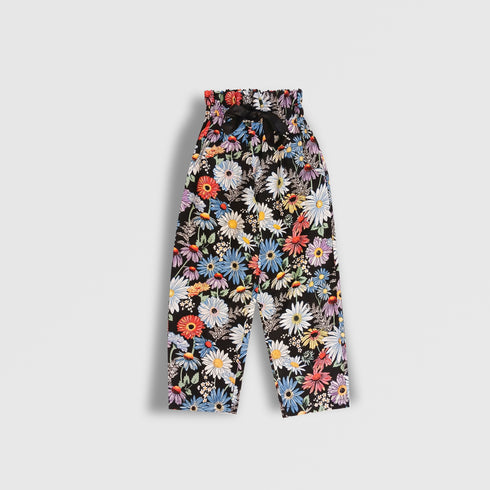 Printed Wide Leg Trouser
