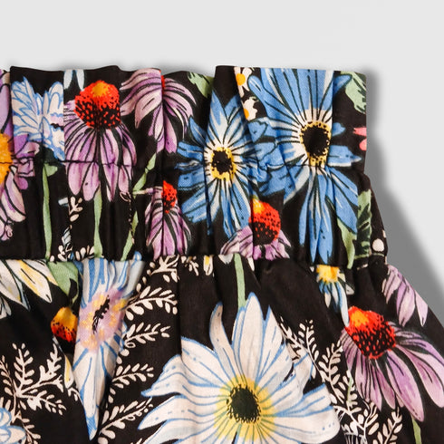 Printed Wide Leg Trouser