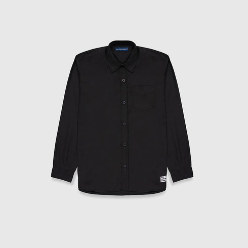 Boys Plain Black Shirt