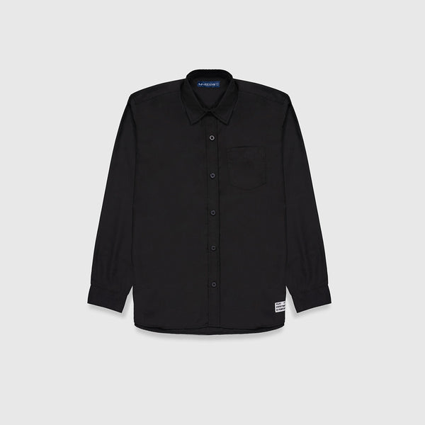 Boys Plain Black Shirt