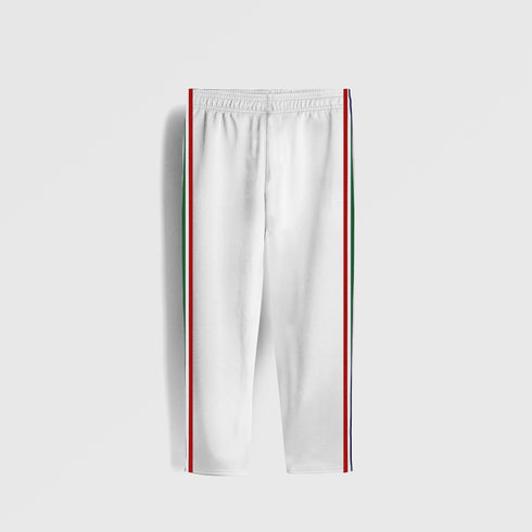 White Side Knitted Trouser