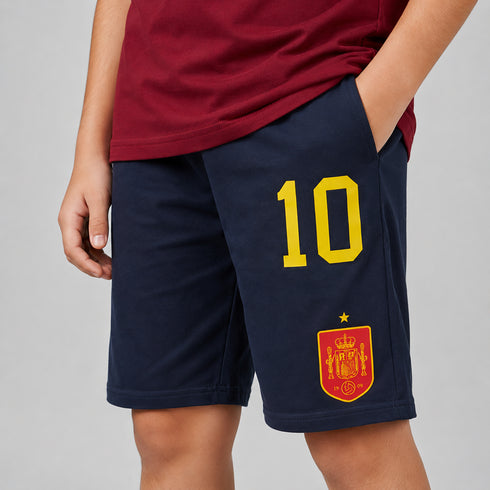 Spain Football Fan Tank & Shorts Co-Ord Set
