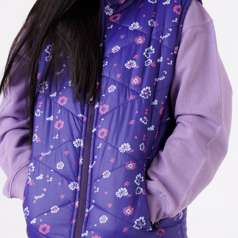 PRINTED GILET JACKET