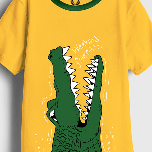 Crocodile Graphic T-Shirt