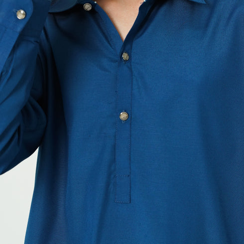 Teal Wash n Wear Suit