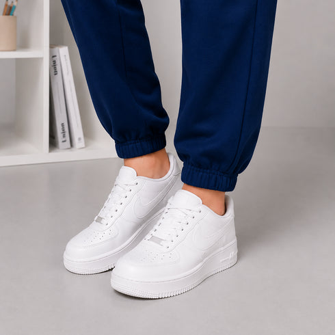 Navy KPOP Graphic Tee & Jogger Set