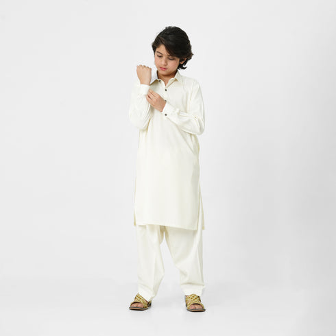 Off White Wash n Wear Suit