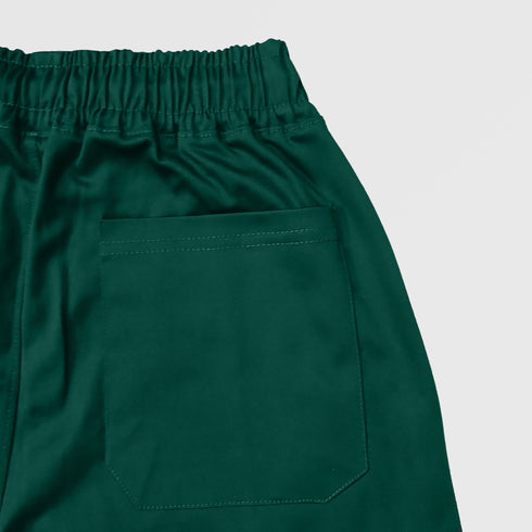 GIRLS TWILL TROUSER DARK GREEN