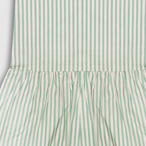 Green STRIPED Dress