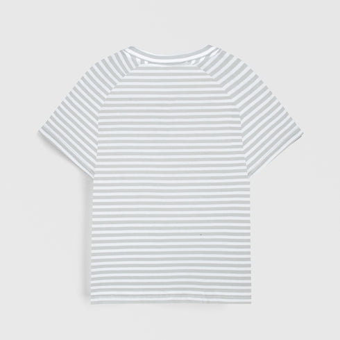 STRIPER RAGLAN GRAPHIC T-SHIRT