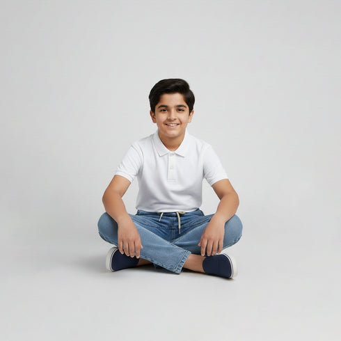 Light Wash Denim Joggers