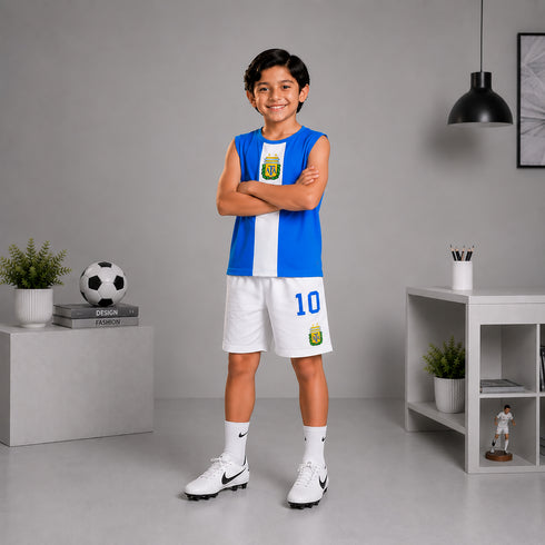 Argentina Football Tank & Shorts Set