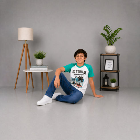 Boys' Regular Fit Classic Medium Indigo Jeans