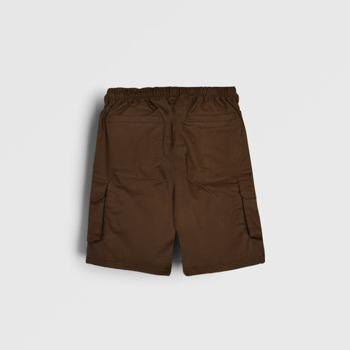 Brown Cargo Shorts