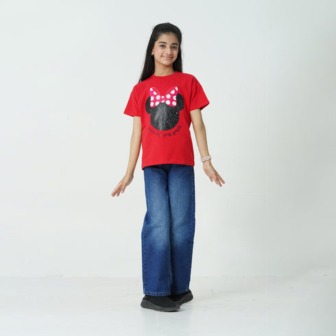 Minnie Red Graphic Tee