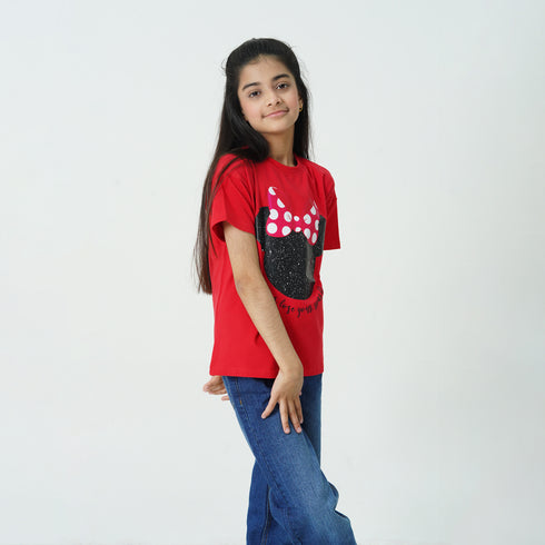 Minnie Red Graphic Tee