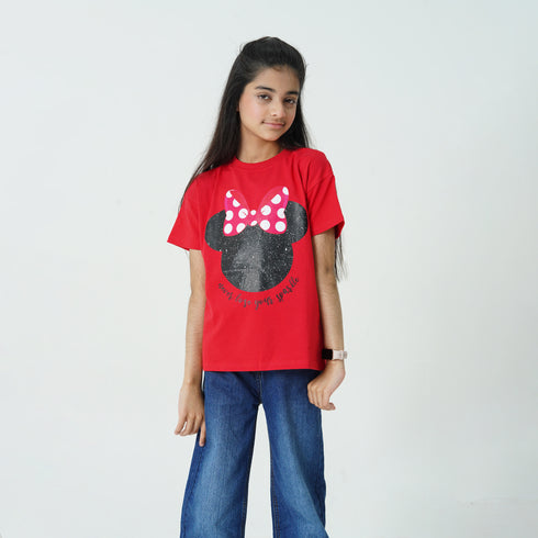 Minnie Red Graphic Tee