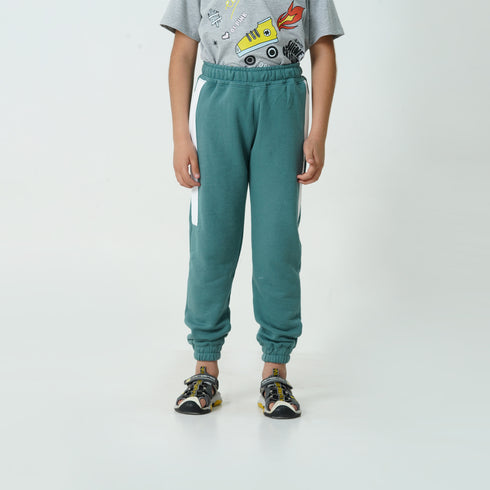 Green Panel Trouser
