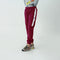 Maroon Panel Trouser