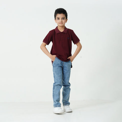 MAROON Polo Shirt