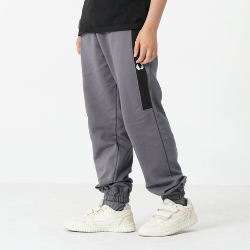 Grey Panel Trouser