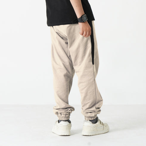 Beige Panel Trouser