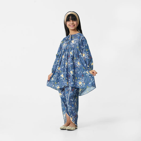 Blue Printed 3pc Eastern Set