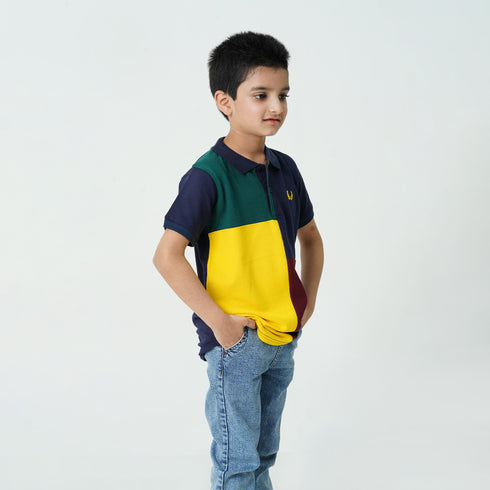 QUADRO PRINTED Polo Shirt