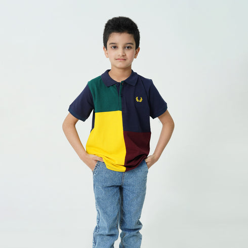 QUADRO PRINTED Polo Shirt