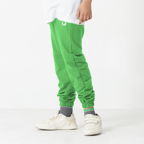 Parrot Green Logo Trouser