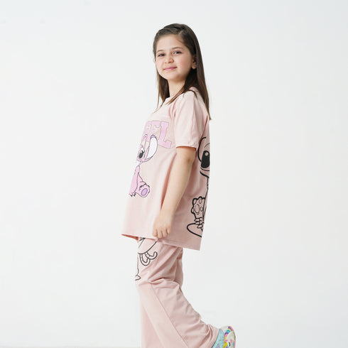 Stitch Pink Co-ord Set