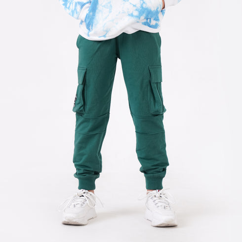 KNITTED CARGO BOTTOM