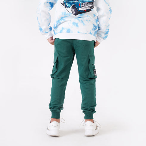 KNITTED CARGO BOTTOM