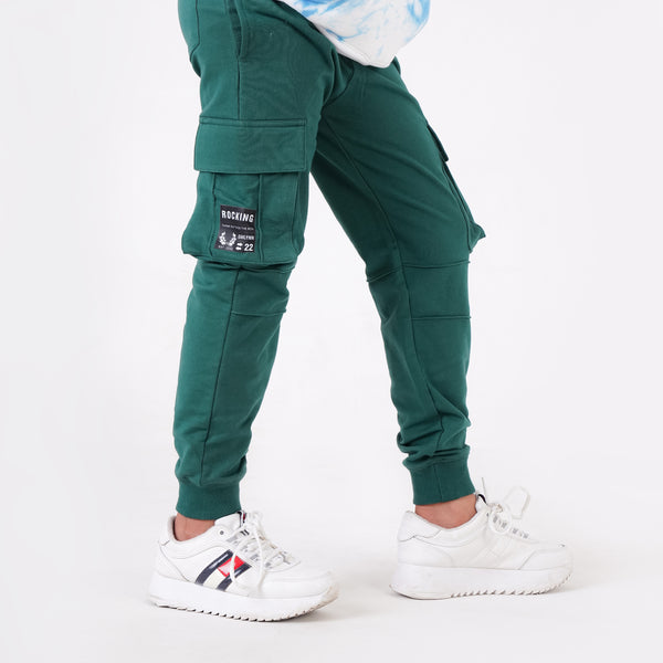 KNITTED CARGO BOTTOM