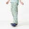 Green Floral Cargo Trouser