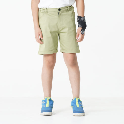 Apple Green Logo Shorts