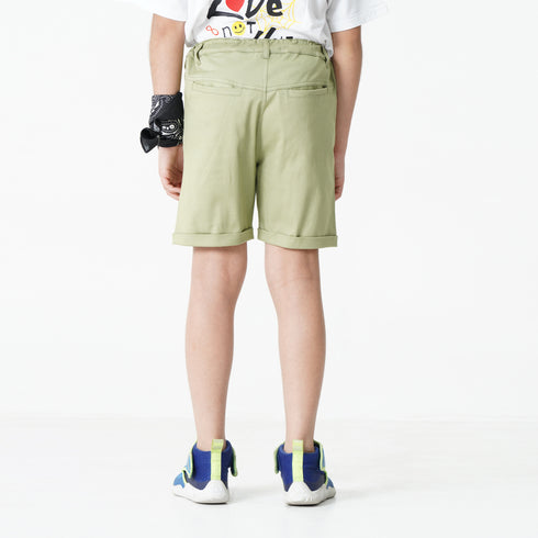 Apple Green Logo Shorts