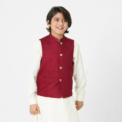 Maroon WaistCoat