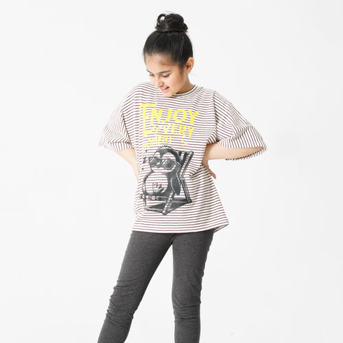 Enjoy Striped T-Shirt