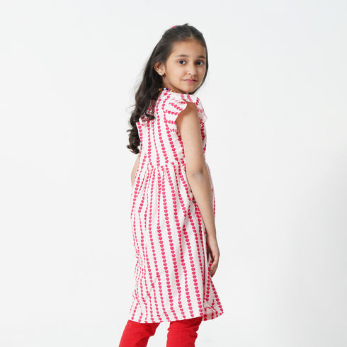 Pink Hearts Dress